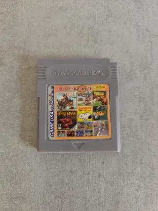 Cartuccia Game Boy 32 in 1 Spagnolo