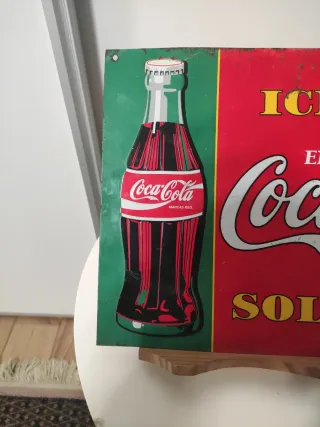 Chapa Coca-Cola Años 80
