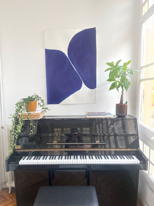 Piano Vertical Negro Zimmermann