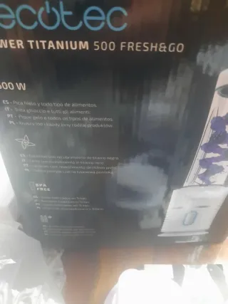 Batidora Cecotec Power Titanium 500