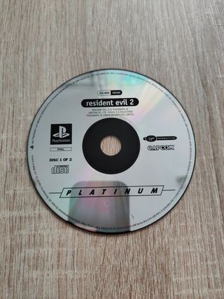 Resident Evil 2 PS1 CD 1 Platinum