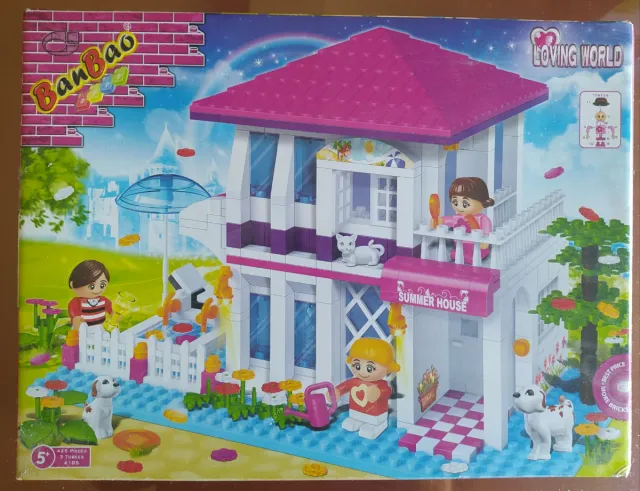 Bloques de construcción Banbao Casa Verano