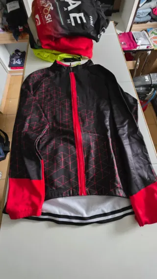 Chaqueta maillot ciclismo XL