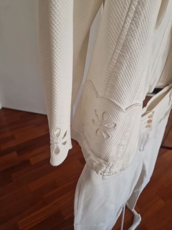 Completo giacca e pantalone donna cotone