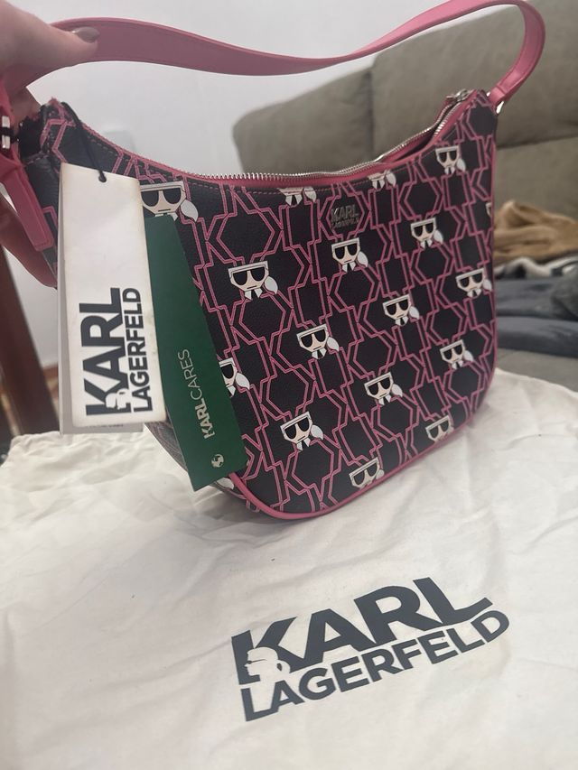 Bolso Karl Lagerfeld estampado