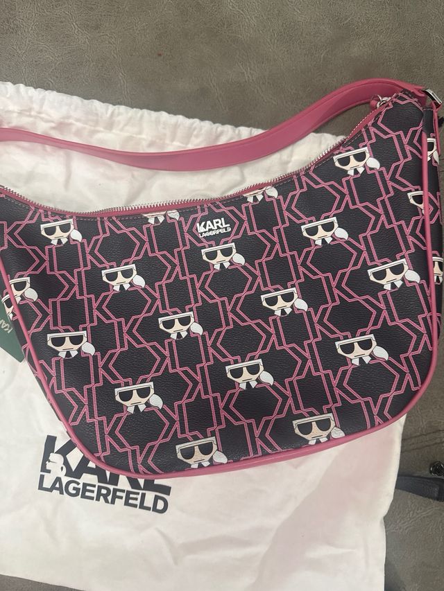 Bolso Karl Lagerfeld estampado