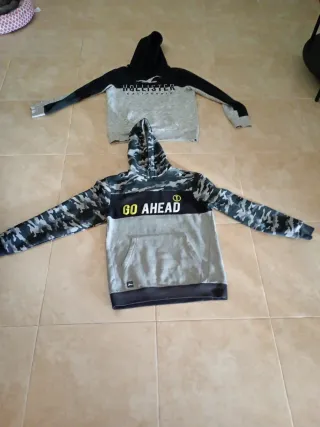 Lote 2 Sudaderas con capucha hombreTalla M