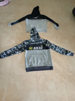 Lote 2 Sudaderas con capucha hombreTalla M