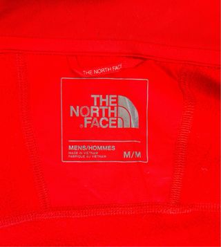 Polar The North Face Rojo Cremallera