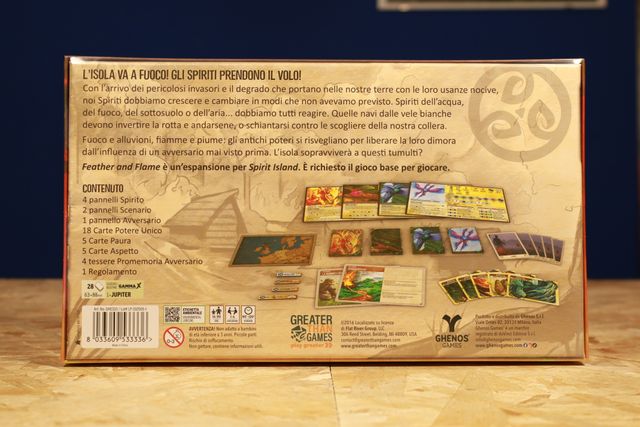 Spirit Island: Feather and Flame - Ghenos Games