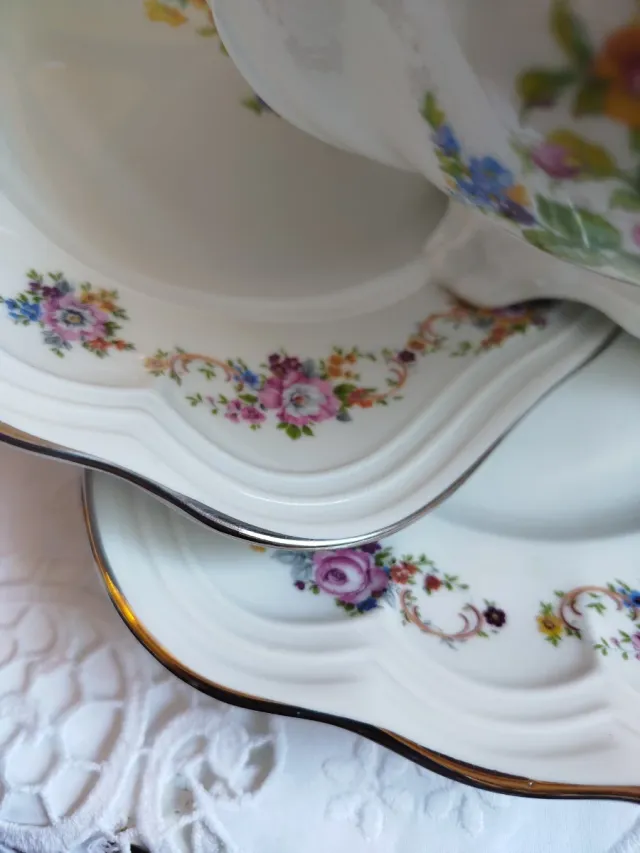 Bidasoa Porcelan Vajilla 57 Piezas Nueva. Una joya