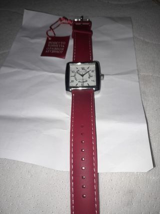 Reloj Roberto Torretta Rojo y Blanco