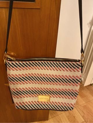 Bolso Bimba y Lola bandolera trenzado