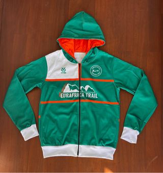 Sudadera Técnica Eurafrica Trail Verde Talla L