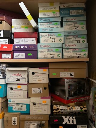 Lote Calzado Nacional Liquidación Tienda.