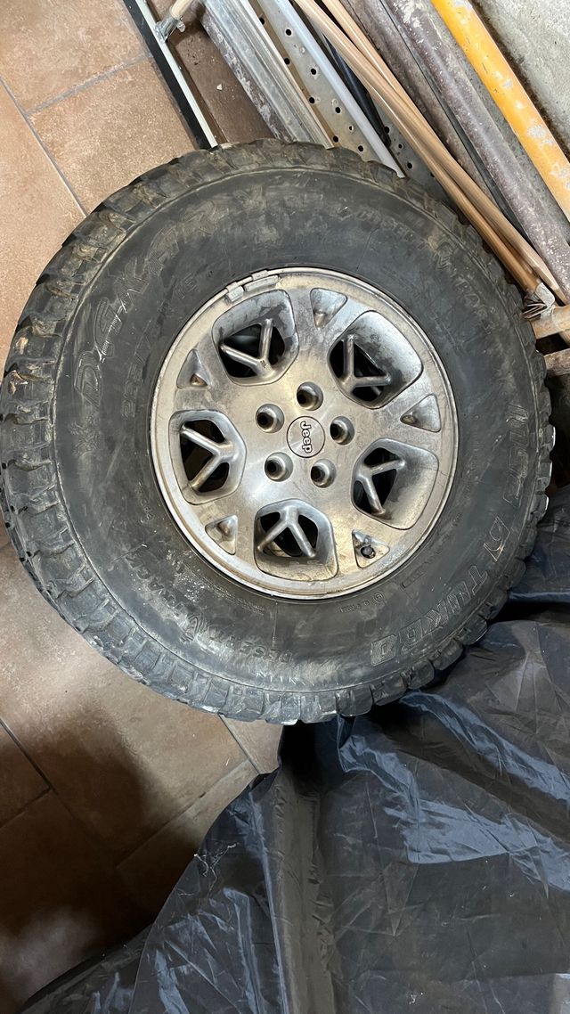 Neumáticos y llantas Jeep 265/75R16
