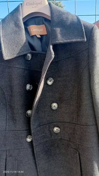 Cappotto donna Conbipel grigio taglia 44 nuovo