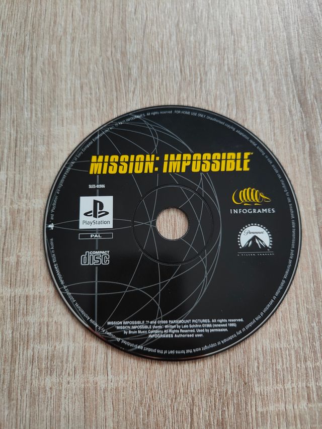 Mission Impossible PSX (PlayStation)