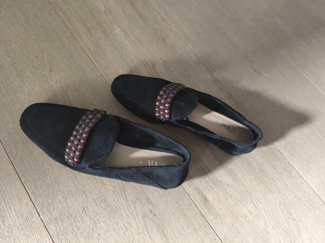 Zapatos planos Zara negros talla 37
