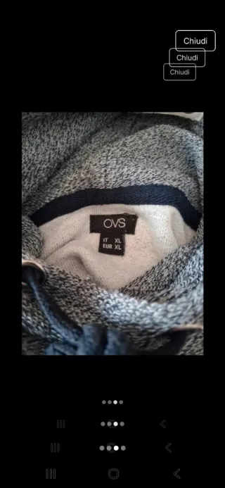 Maglione OVS grigio