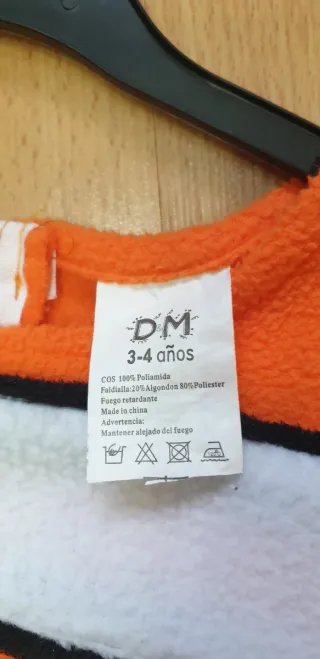 Disfraz Pez Nemo Talla 3-4 Años