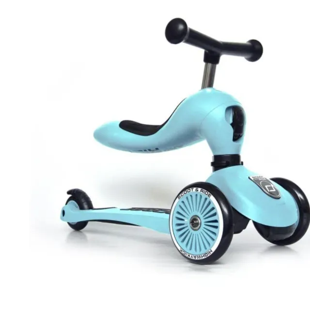 Patinete 2 en 1 azul