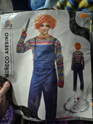 Disfraz Muñeco Asesino talla s
