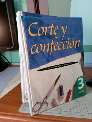 Los tres Volúmenes de Corte y confección. CEAC.