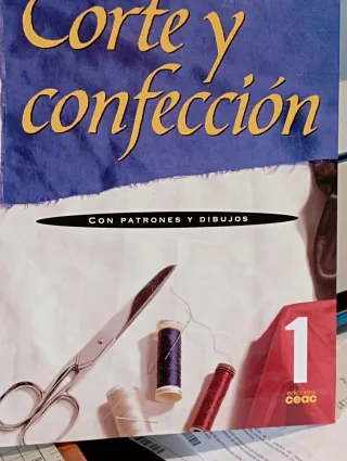 Los tres Volúmenes de Corte y confección. CEAC.