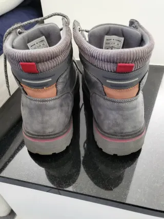 Scarponcini uomo stringati  GLAMS grigi invernali