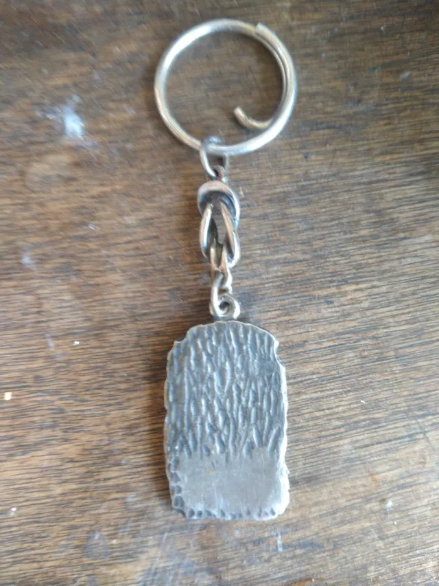 Portachiavi in Argento Virgen de Covadonga 35g