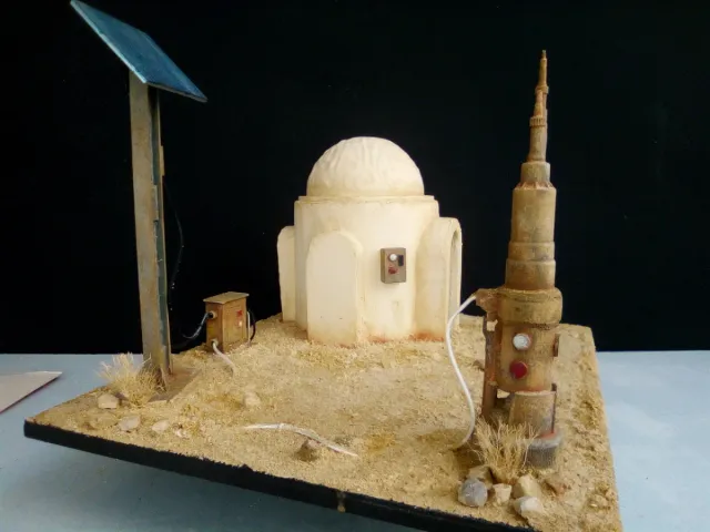 Casa desierto Star Wars Diorama