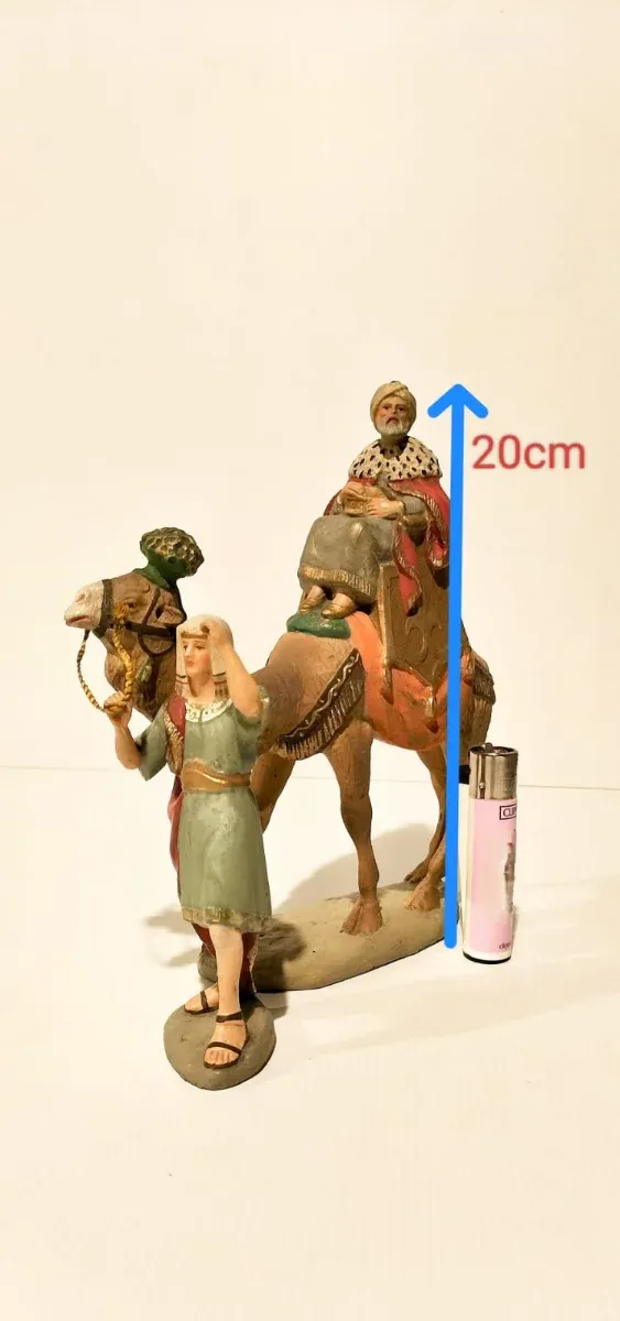 3 Reis Olot 20cm em camelo