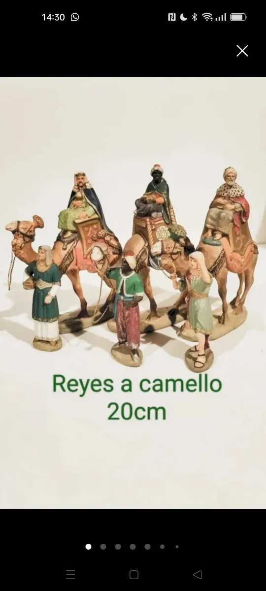 3 Reis Olot 20cm em camelo