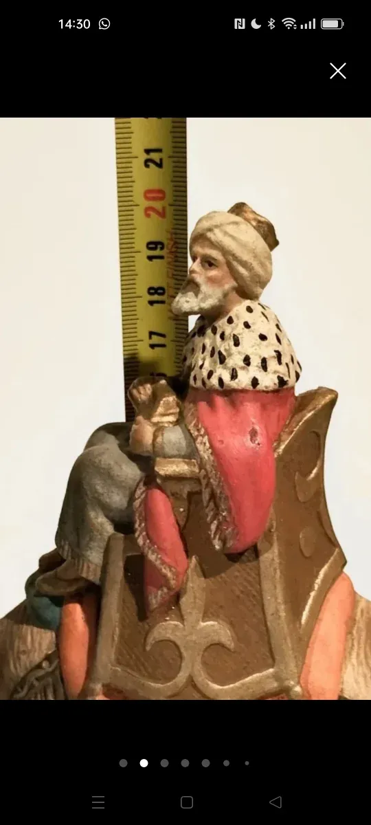 3 Reis Olot 20cm em camelo