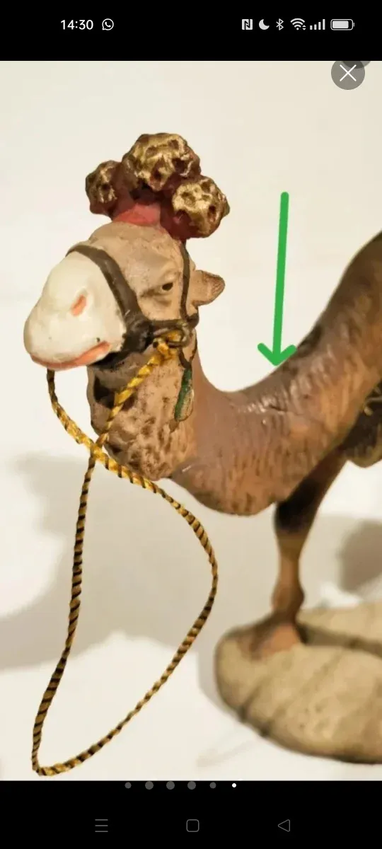 3 Reis Olot 20cm em camelo