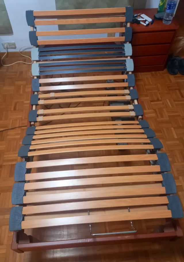 Somier articulado madera y metal