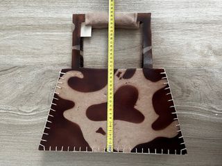 Bolso de mano estampado animal print