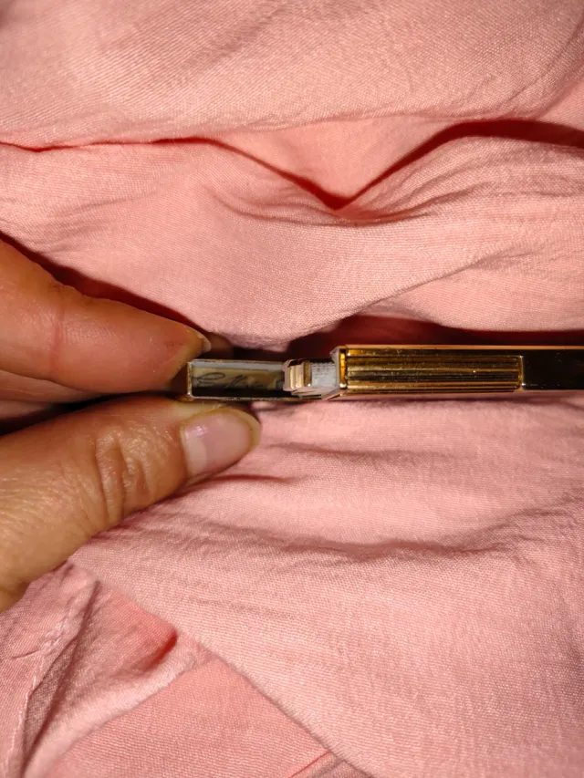 Accendino Enzo Varini Nero granato e Dorato