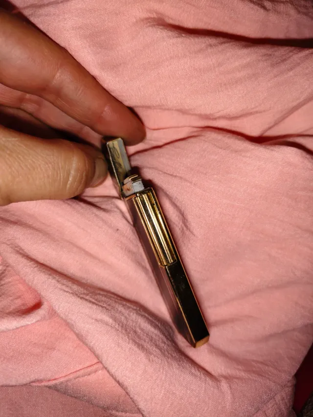 Accendino Enzo Varini Nero granato e Dorato