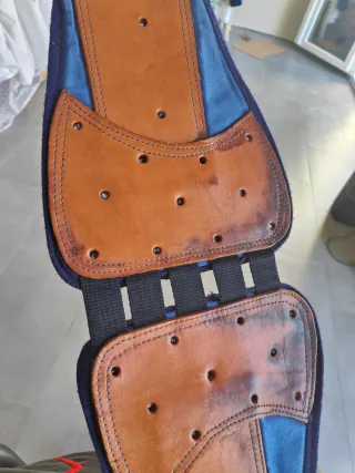 Faja costalero antigua de piel