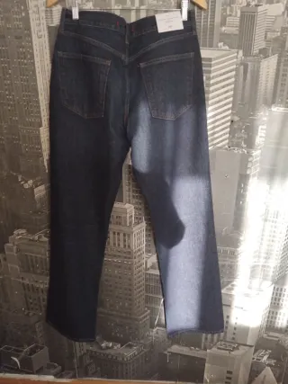 Pantalón vaquero Zara azul