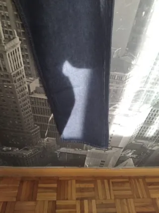 Pantalón vaquero Zara azul