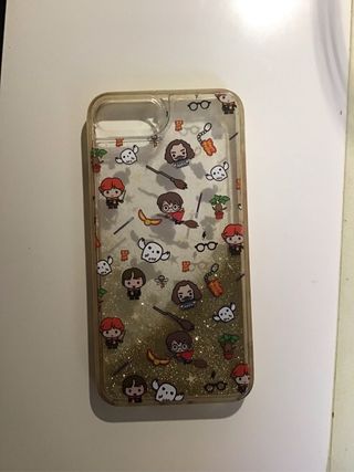 Custodia iPhone 6s Plus Harry Potter con glitter