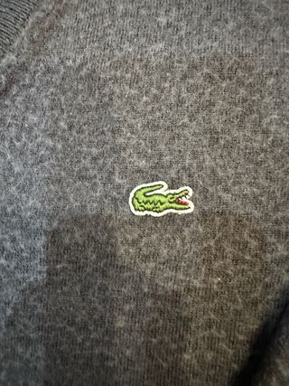 Jersey de lana Lacoste Gris de Mujer