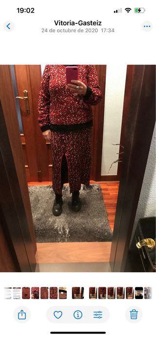 Conjunto Falda y Jersey Bimba y Lola Talla L