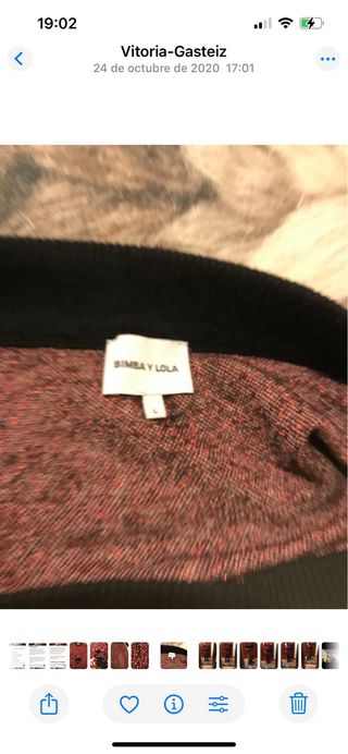 Conjunto Falda y Jersey Bimba y Lola Talla L