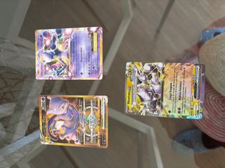 Lote 3 Cartas Pokémon Mewtwo EX VSTAR