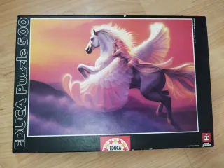 Puzzle Educa 500 piezas Pegaso y Doncella