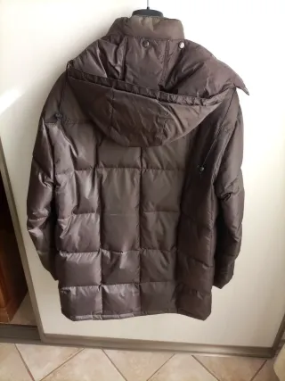 Piumino d'oca caldissimo marrone